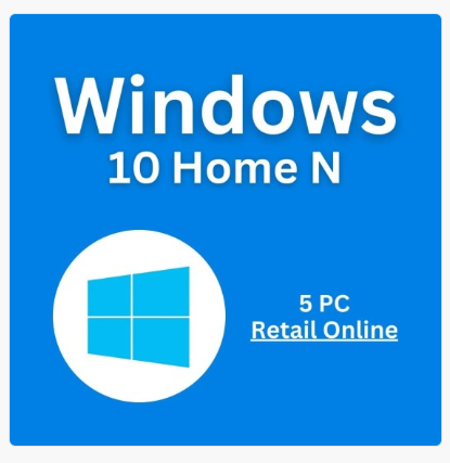 Windows 10 Home N 5PC [Retail Online]